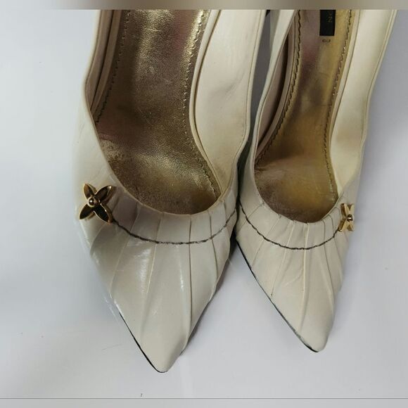 Louis vuitton leather pointed-toe pumps size 39 - Picture 7 of 14